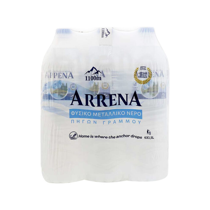 Arrena φυσικό μεταλλικό νερό 6×1.5lt - Image 2