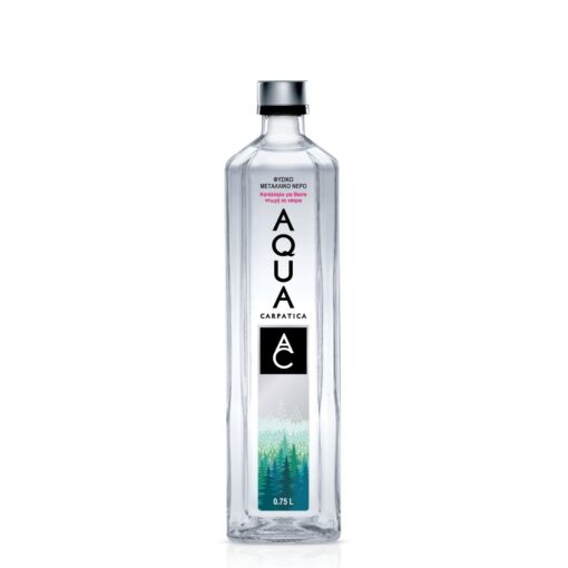 Φυσικό Μεταλικό Νερό AQUA CARPATICA GLASS 750ml
